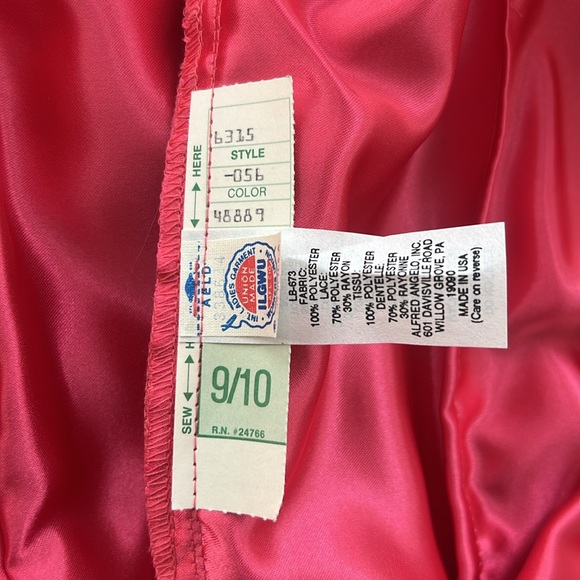 NWOT 80’s ALFRED ANGELO DREAM MAKER BARBIECORE pink wedding dress/Halloween. - Picture 9 of 11